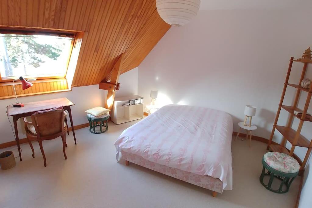 Villa 10P, Exposition Sud, La Plage De Sable Au Bout Du Jardin サン・ブリアック・シュル・メール エクステリア 写真