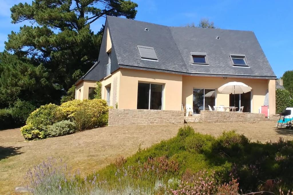 Villa 10P, Exposition Sud, La Plage De Sable Au Bout Du Jardin サン・ブリアック・シュル・メール エクステリア 写真